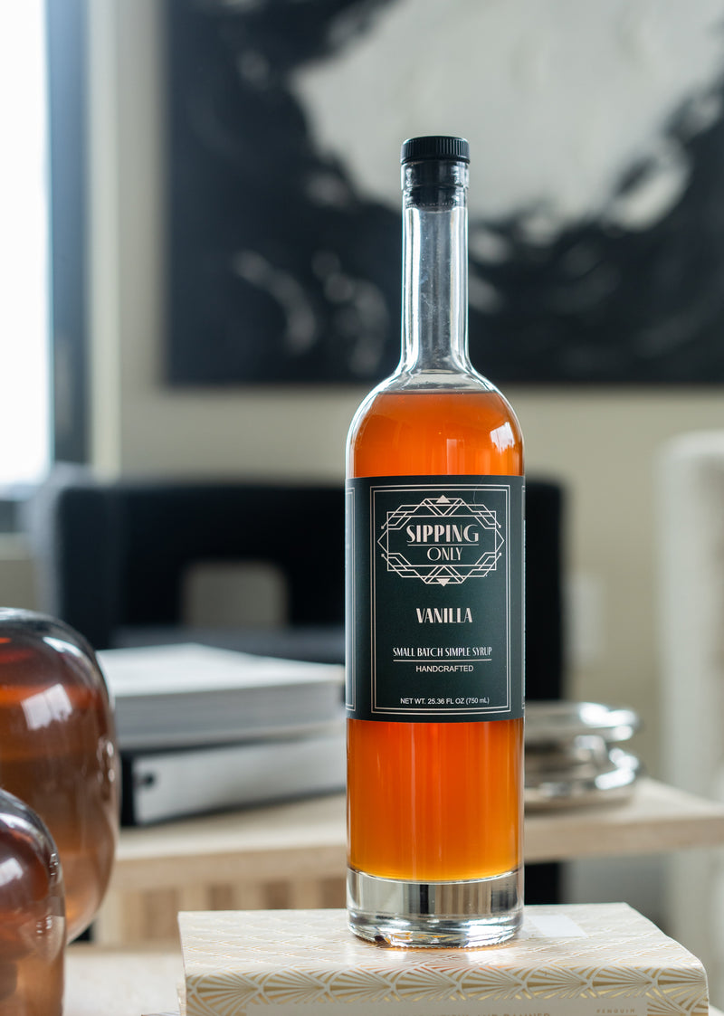Handcrafted Vanilla Simple Syrup