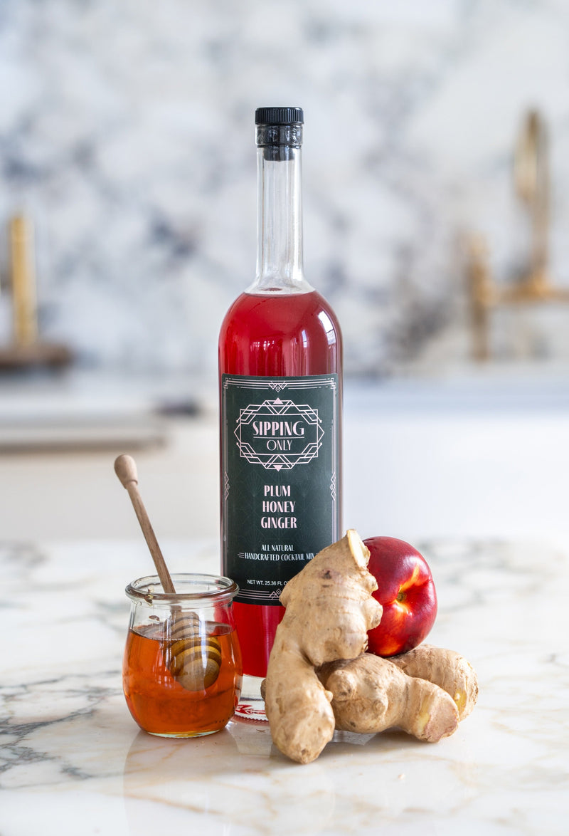 Plum Honey Ginger Cocktail Mixer